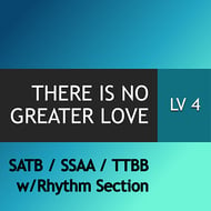 There Is No Greater Love SSAA choral sheet music cover Thumbnail